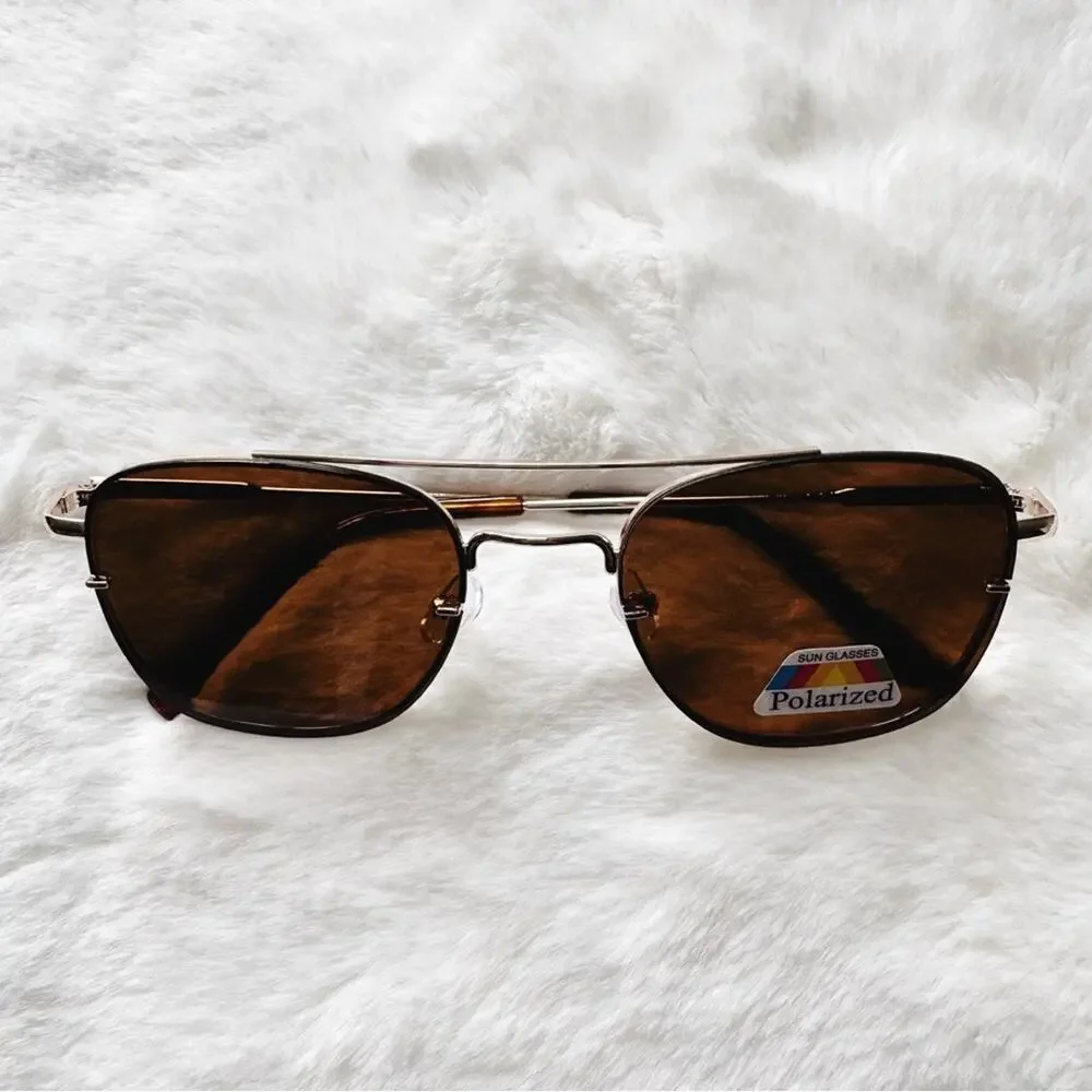 Leo Brown Polarized Sunglasses